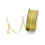 5 Diy Glitzerband Geripptes Polyester Geschenkband Gold 1