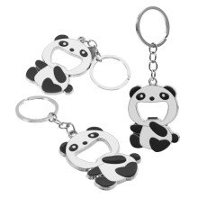 3Stück Panda Flaschenöffner Metall Schlüsselanhänger Für Bier Soda
