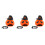 3Stk Aztec Todespfeife Mit Echten Schreien Für Halloween 5