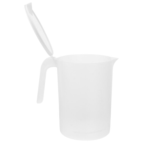 1St 2000Ml Kunststoff Getränkekanne Hitzebeständig Mit Griff