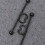 2 Paar Industrielle Barbell Ohrstecker Herzform 9