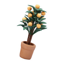 Bonsai Topfpflanze Mit Kumquat Für Deko Und Puppenhaus