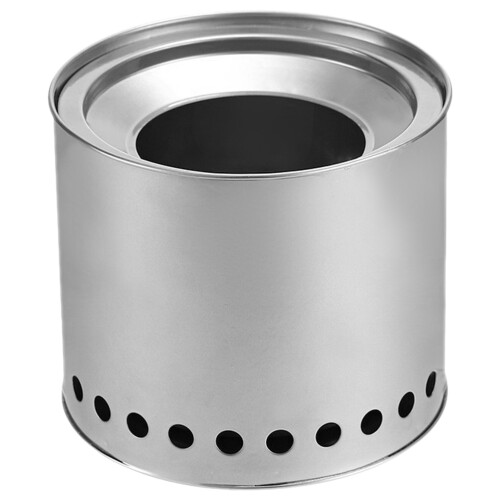 Tabletop Fire Pit Mini Fogão Metal Para Acampamento 1
