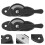 10 Sets Window Sash Lock Sliding Window Safety Replacement Parts 11