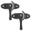 10 Sets Window Sash Lock Sliding Window Safety Replacement Parts 3
