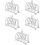 5Pcs Stainless Steel Toast Rack For Bread Kitchen Desktop Accessory 9