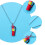 1pc Disco Dancing Necklace Sweater Chain Extinguisher Necklace 7