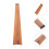4Pcs Violin Fingerboard 4/4 Size Wood Replacement Part 9