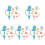 30 Pcs Silicone Straw Tips Cover Reusable Drinking Straw Caps 4
