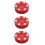 3Pcs Plastic Round Puck For Roller And Field Hockey Training 7