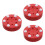 3Pcs Plastic Round Puck For Roller And Field Hockey Training 8