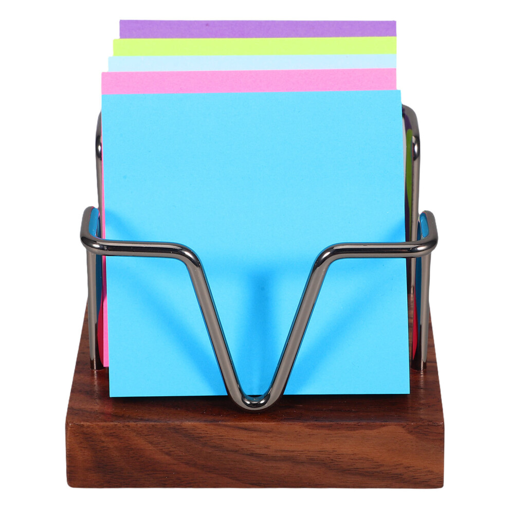 Photos - Other Furniture 3Pcs Wooden Note Holder: Compact Desk Organizer For Memo Pads
