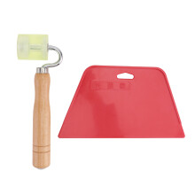 6 Pcs Wallpaper Seam Roller And Set With Wooden Pressure Wheel