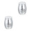 2Pcs Waterproof Titanium Pet Ash Cinerary Silver Durable 7