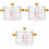3Pcs Small Glass Stew Pot With Lid Double Handle Cookware 5
