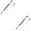 4 Pcs Orchestra Baton Music Conductor Baton With Imitation Handle 6