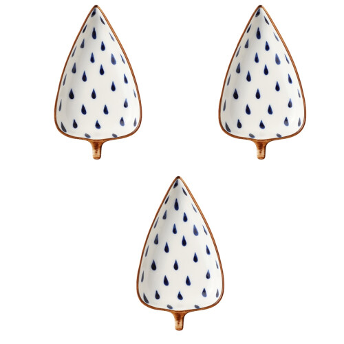 6Pièces Mini Assiettes Blanches Pour Sauce Condiments 2