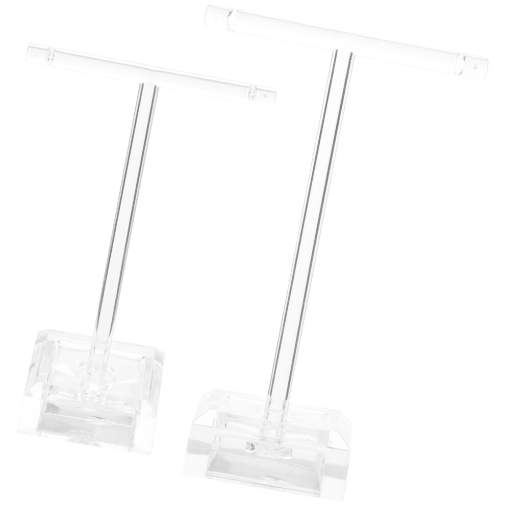 8 Pcs Transparent Acrylic Earring Display Stand T-Shaped-image-OPC-PKWVQHY-NEW