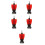 5Pcs Drill Brush Attachment For Tile Bathroom Kitchen Cleaning 7