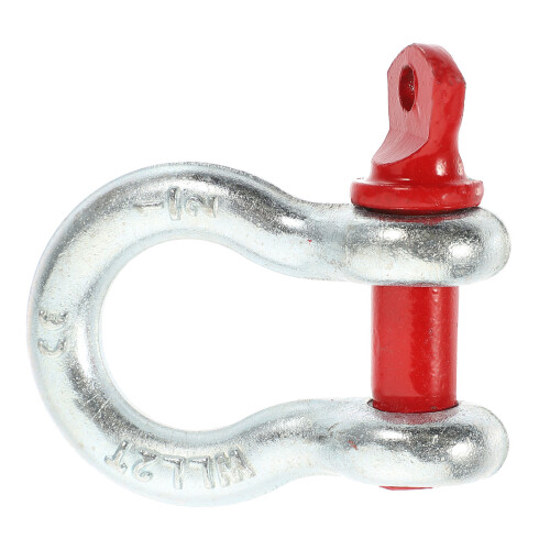 3Pcs Galvanized 1/2Inch Screw Pin Anchor Shackle 2 Ton 1