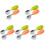 5Ensembles Kit Couverts Bébé Ergonomiques Silicone Acier Assortis 4