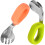 5Ensembles Kit Couverts Bébé Ergonomiques Silicone Acier Assortis 3