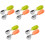 5Ensembles Kit Couverts Bébé Ergonomiques Silicone Acier Assortis 5