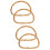 4 Pcs Bamboo Bag Handles Replacement Accessories 10