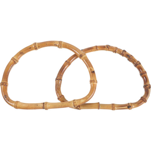 4 Pcs Bamboo Bag Handles Replacement Accessories 2