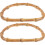 4 Pcs Bamboo Bag Handles Replacement Accessories 2