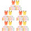 150 Pcs Resin Thumbtacks Frog Shaped Map Push Pins 8