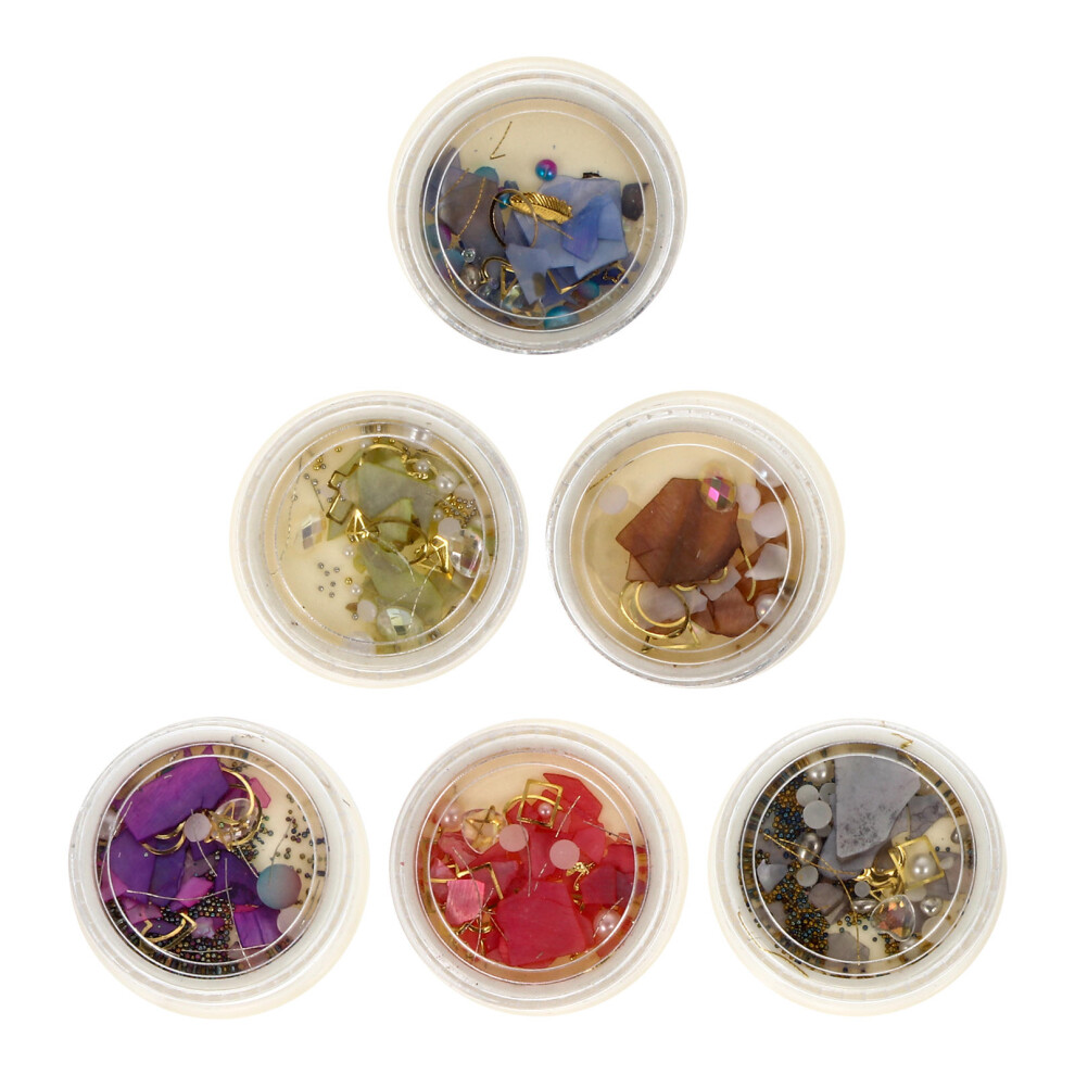 Iplusmile 3 Sets Nail Art Shell Piece Delicate Creative Decoration