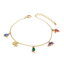 3Stk Frauen Halskette Gold Clavicle Kette Elegant