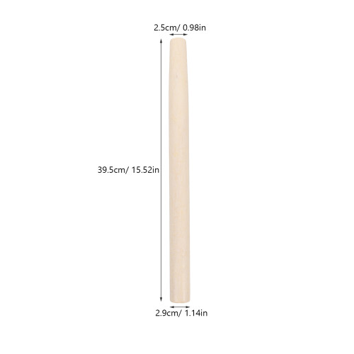 6 Pezzi In Legno Per Zappa Zappetta Martello 38 Cm 1