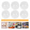 12 Unidades 75 Ml Para Cupcake Reutilizáveis (Transparente) 10