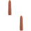 2Pcs Flexible Silicone Nail Practice Finger For Acrylic Nails 8