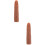 2Pcs Flexible Silicone Nail Practice Finger For Acrylic Nails 9