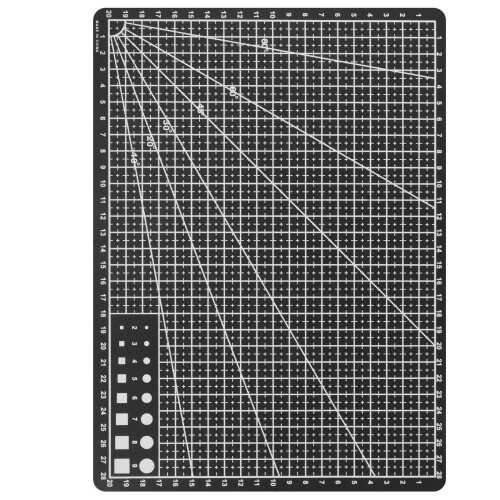 3Pcs Double Sided A4 Cutting Mat For Crafts Sewing Carving