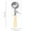 2St Beige Ijs Schep Fruit Multifunctioneel Keukenhulpmiddel 4