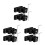 42 Pcs Car Engine Spark Plug Wire Separator Divider Set 4
