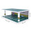 1:32 Car Parking Lot Model Display Scene with USB Power 2