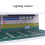 1:32 Car Parking Lot Model Display Scene with USB Power 7