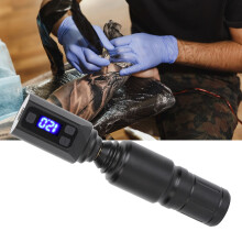 Tattoo Pen Kit Rotary 1500mAh, 94mm32mm, Silber