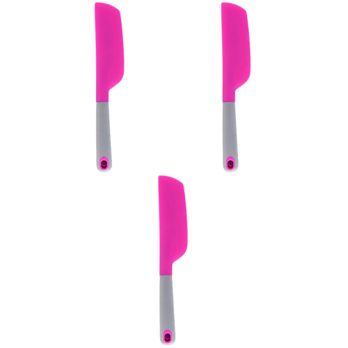 3Pcs Portable Silicone Spatula Scrapers For Baking Mixing 2