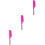 3Pcs Portable Silicone Spatula Scrapers For Baking Mixing 5