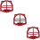 3Pcs Fire Sprinkler Head Cover 20Mm Cage Cap Guard 11