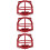 3Pcs Fire Sprinkler Head Cover 20Mm Cage Cap Guard 10