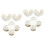 100 Pcs Chocolate Packaging Wrappers Hollow Truffle Cups For Candy 6