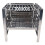 1 Set Verstelbare Barbecuegrill Campingbarbecue Vouwbarbecue 11