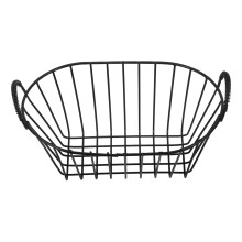 3Pcs Iron Wire Storage Basket For Fruit Eggs Snacks And Sundries